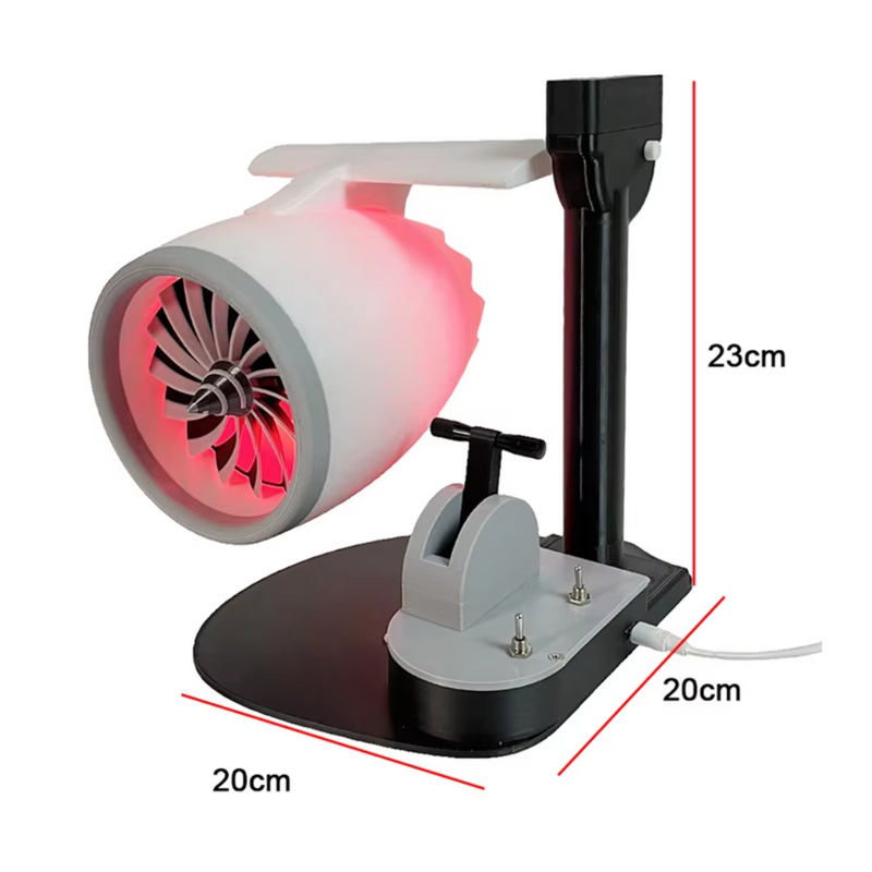 JetFan TURBO DE MESA 3 EM 1: Ventilador  Umidificador e Aromatizador Ultrassônico  USB LED