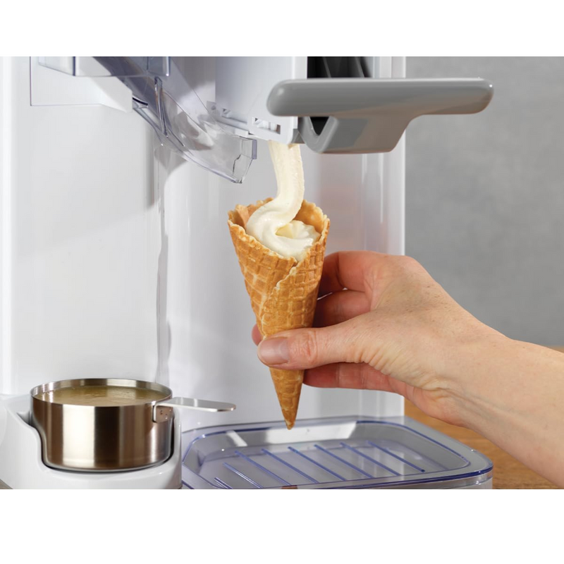 Máquina de Sorvete e Gelato Cuisinart 2.5 Litros + Brinde Livro com 60 Receitas de Gelato Italiano (QUEIMA DE ESTOQUE)