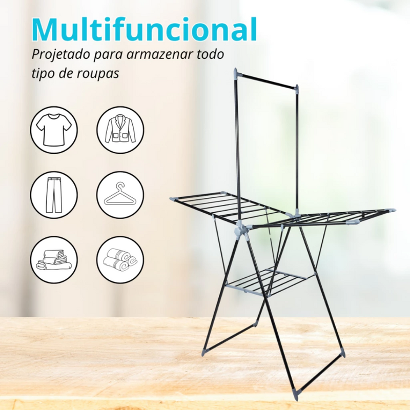 Varal MultiFit 3 em 1