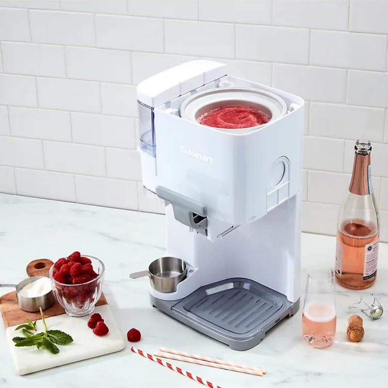 Máquina de Sorvete e Gelato Cuisinart 2.5 Litros + Brinde Livro com 60 Receitas de Gelato Italiano (QUEIMA DE ESTOQUE)