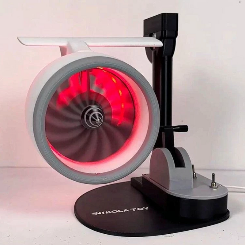 JetFan TURBO DE MESA 3 EM 1: Ventilador  Umidificador e Aromatizador Ultrassônico  USB LED