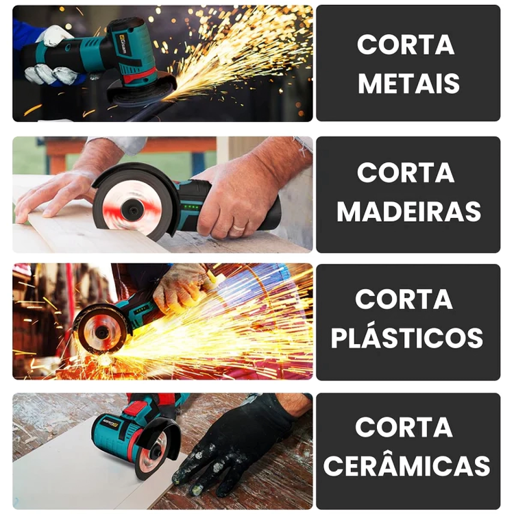 MakitaGrind™ - Mini Esmerilhadeira Makita 19500rpm para Cortes Precisos e Lixamentos