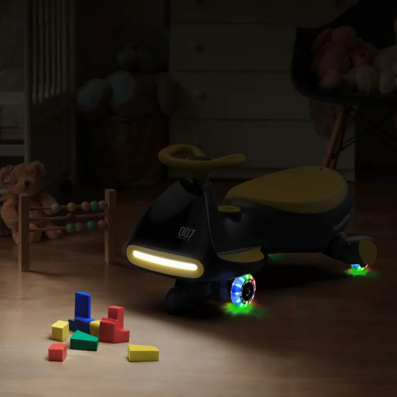 SpeedKid™ - Carrinho Elétrico Infantil com Rodas Iluminadas