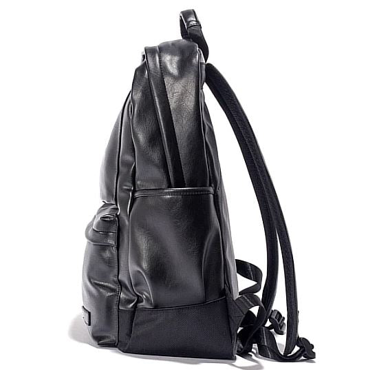 Mochila de Couro Multi-Bolsos