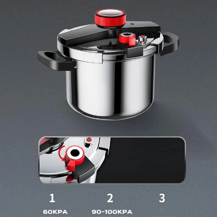 SafeCook™ - Panela De Pressão Aço Inoxidável À Prova De Explosão (OFERTA LIMITADA)