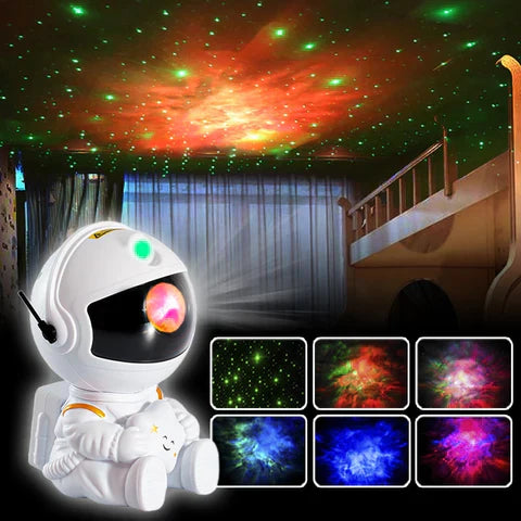 Projetor Astronauta de Galáxia Led - SpaceVision