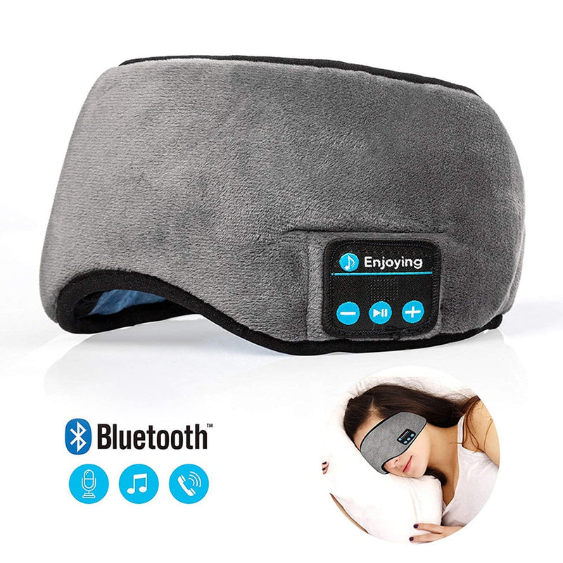 Máscara de dormir  com fones de ouvido bluetooth