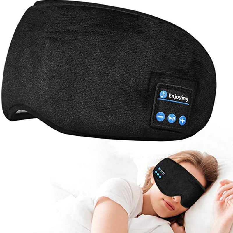 Máscara de dormir  com fones de ouvido bluetooth