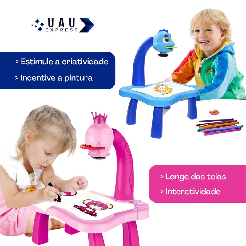 Mesa Interativa para Desenhos Infantis