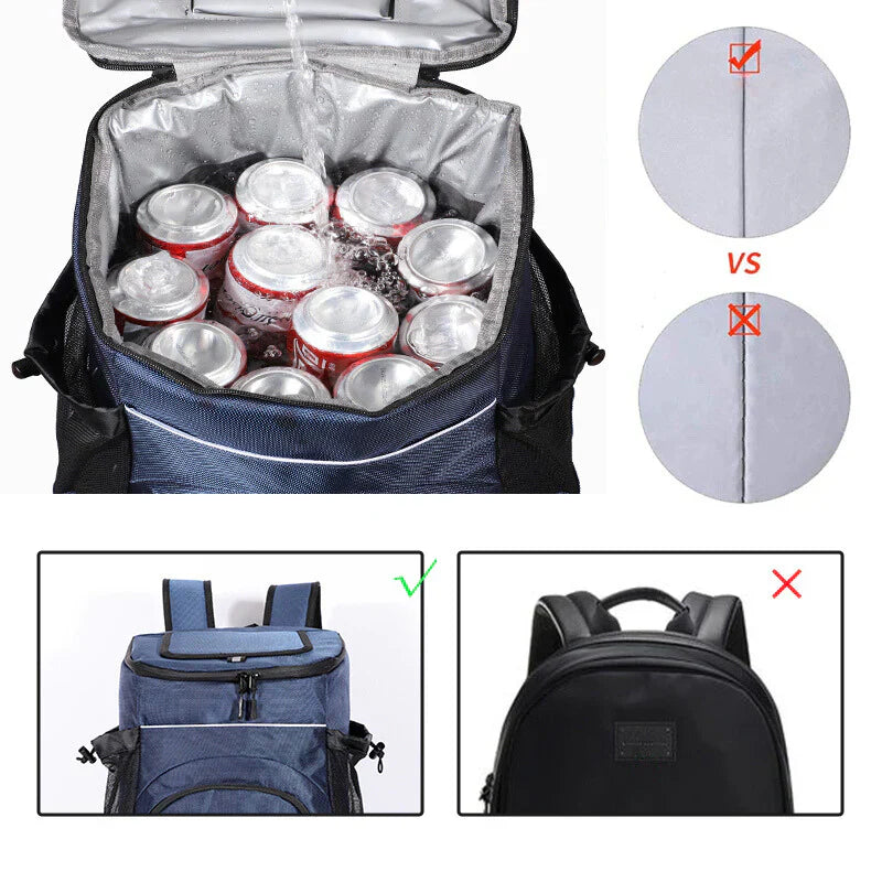 Mochila Cooler à Prova D'Água 33L Thermal Bag Max